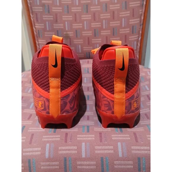 New Men's 12 Nike Alpha Menace 4 Elite NRG (FQ4046-600) Red Football Cleats - Picture 4 of 6